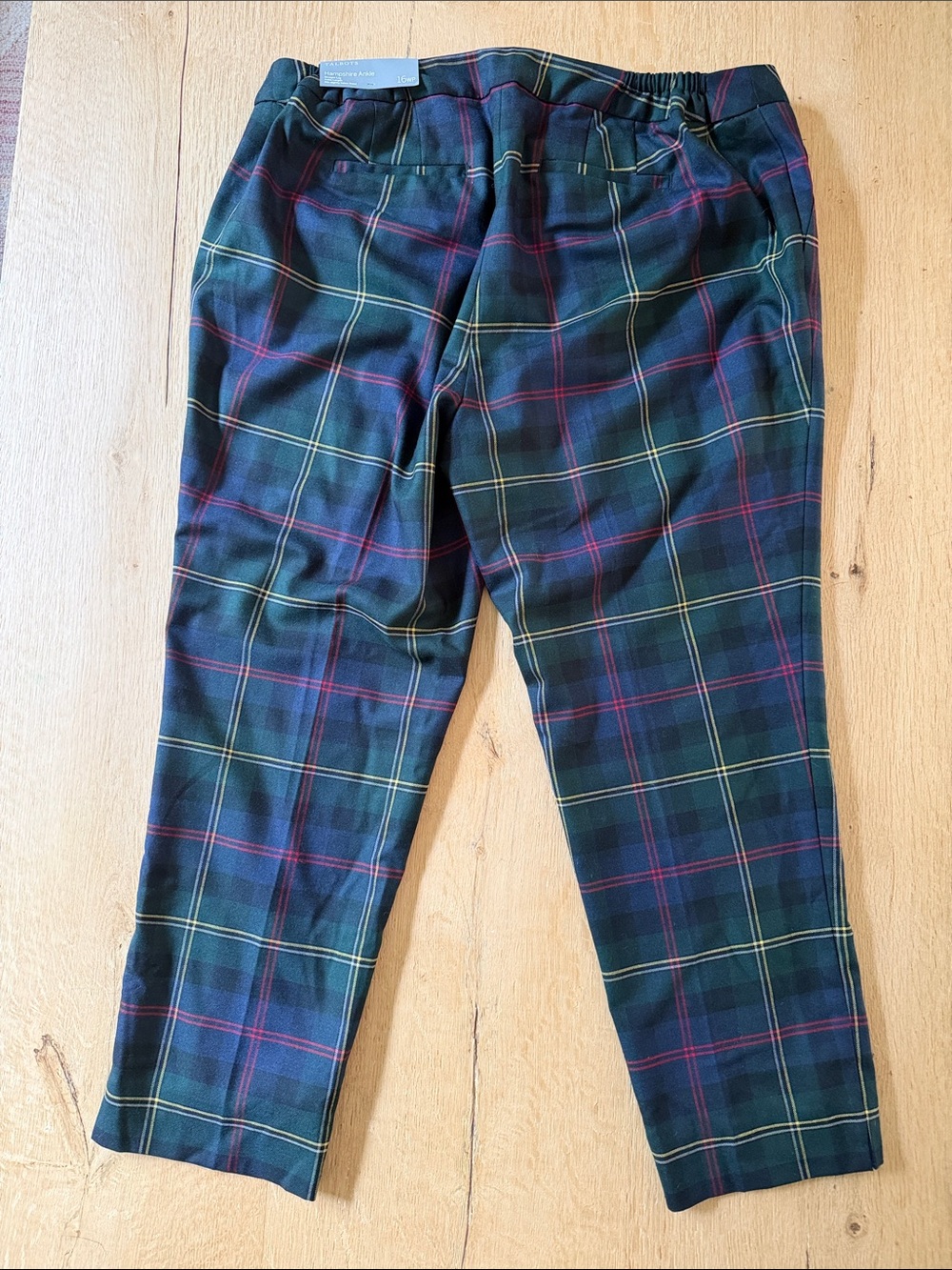 Talbots Wonen’s Hampshire Ankle Pants NWT 16WP - Picture 2 of 9
